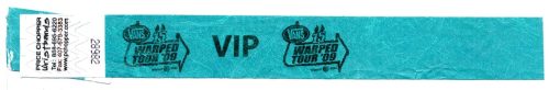 AXS Magazine Vans Warped Tour VIP Pass
