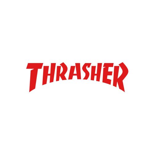 Thrasher Logo Die Cut Sticker 2.125" x 5.75" Vancouver