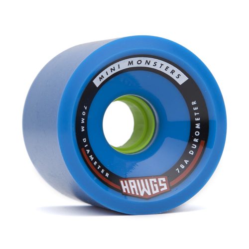 Buy Landyachtz Mini Monster Hawgs 70mm 78a Blue Angled Vancovuer Online Shopping Canada