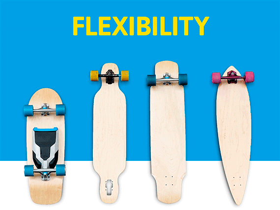 Mellow Electric Skateboards Flexibility Canada Vancouver