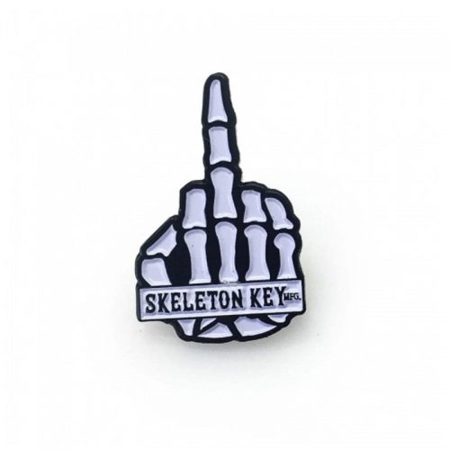 Buy Skeleton Key middle finger pin ack Canada Online Sales Vancouver Pickup