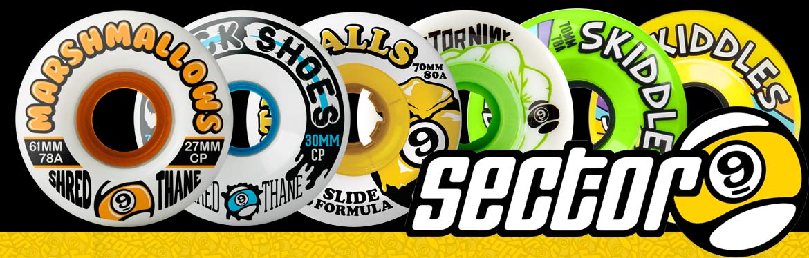 Details about   Sector 9 Slick Shoes Shred Thane Skateboard Longboard Wheels 71mm 30mm CP 78A 