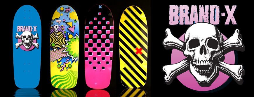 Brand-X Weirdo Reissue Skateboard Deck Canada