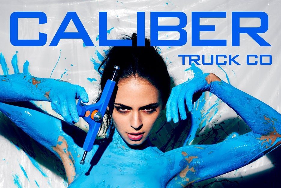 What No Helmet? Blue Caliber Truck Combos