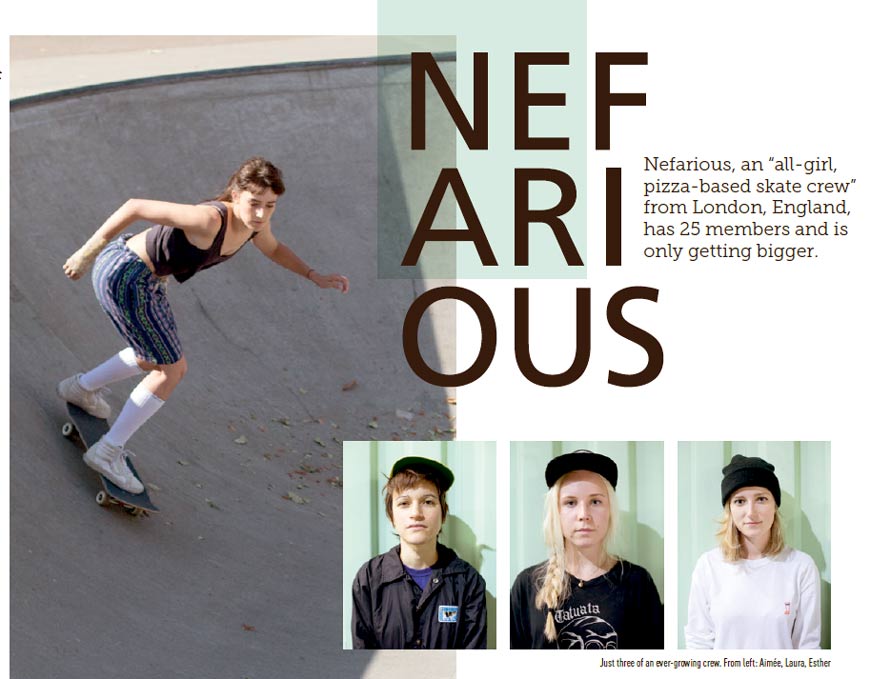 Nefarious - An All-Girl Skate Crew from London
