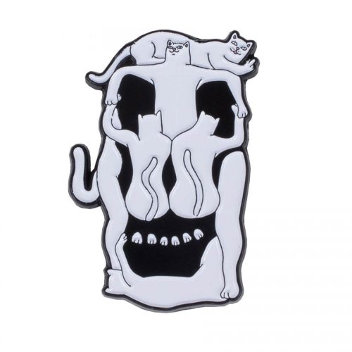 Buy Rip N Dip Nerm Skull Pin 0.75" x 1" Canada Online Sales Vancouver Pickup