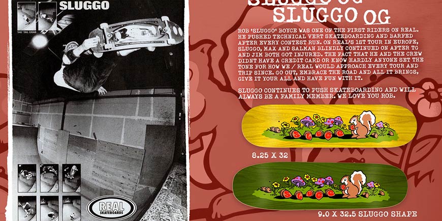 Buy Real Sluggo Popsicle 8.25" x 32" Deck Canada Online Sales Vancouver Pickup
