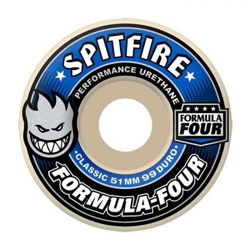 Spitfire Formula Four Classic Shape Wheels 58mm 99a Vancouver Canada