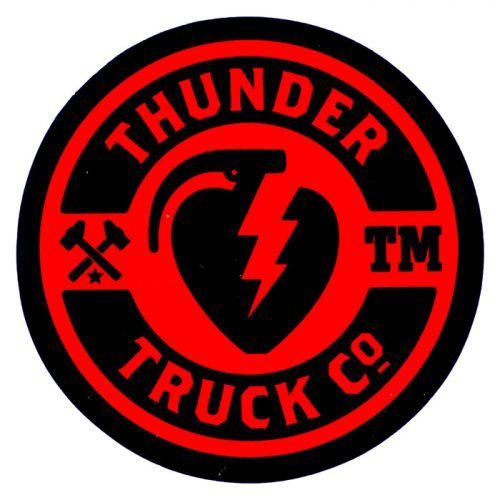 Thunder Trucks Ramp Sticker
