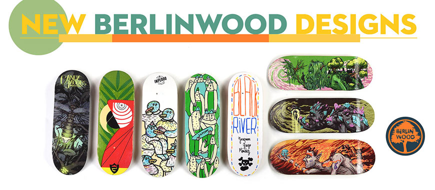 Buy Berlinwood Fingerboards Canada Online Sales Vancouver Pickup