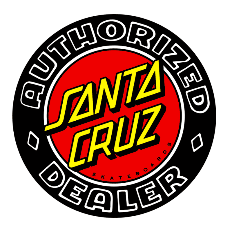 Santa Cruz Authorized Dealer Sticker Canada