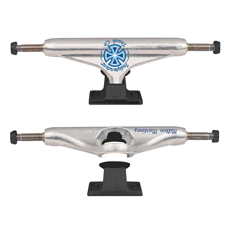 Indy Independent Hollow Stage 11 G Taylor Engine Standard Skateboard Trucks Silver Ano Blue 159mm