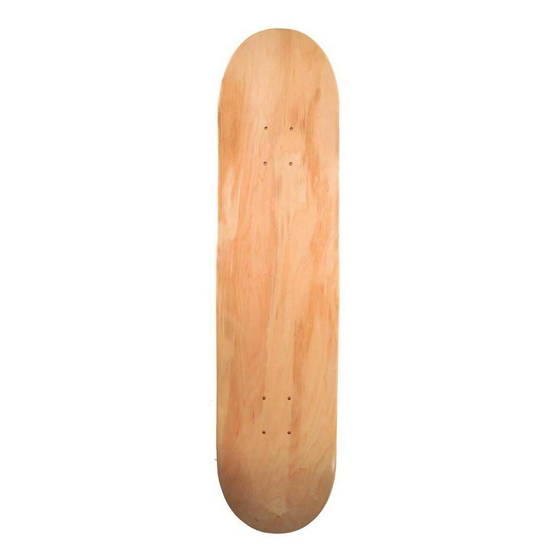 PRO Blank Skateboard Deck Natural SIZE 8.0 on sale optional griptape 