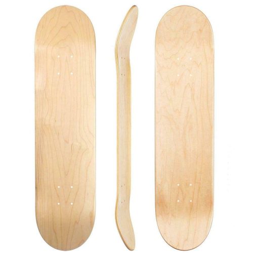 10X Skateboard Deck Blank Holz 7 Schichten Ahorn Double Concave Blank SkateBoard 