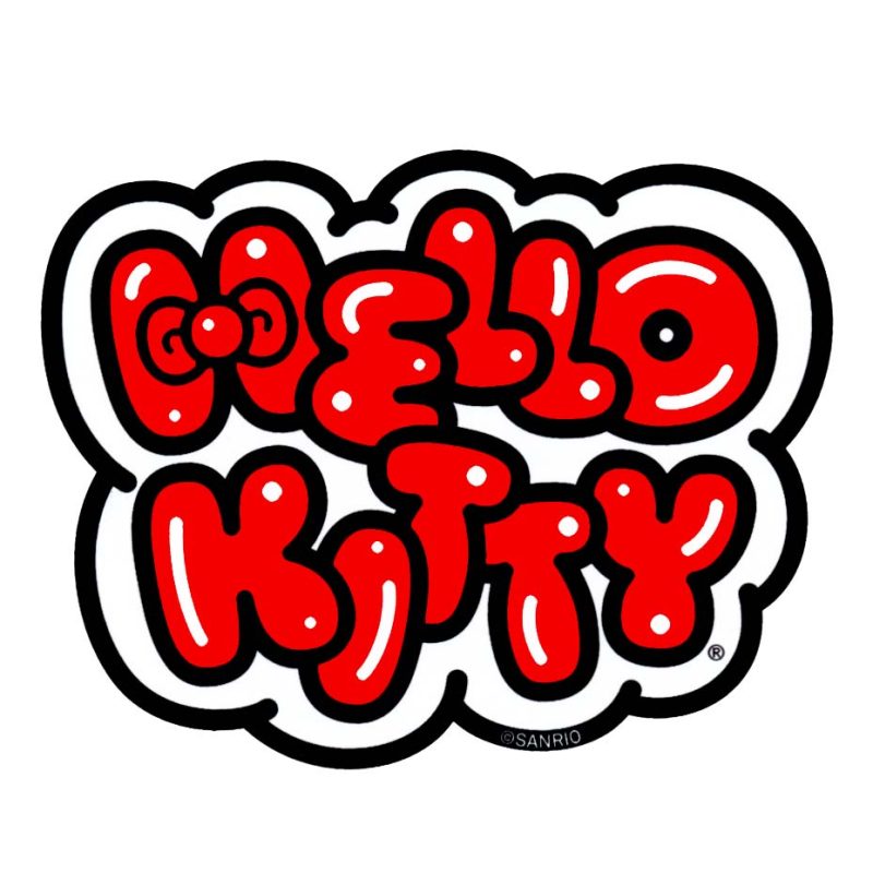 Hello Kitty Logo Sticker Online Sales Canada Pickup Vancouver