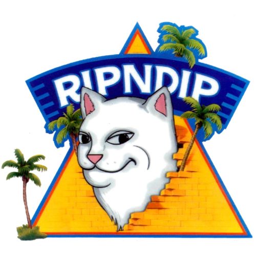 RipnDip Cat Pyramid Sticker Canada Online Sales Pickup Vancouver
