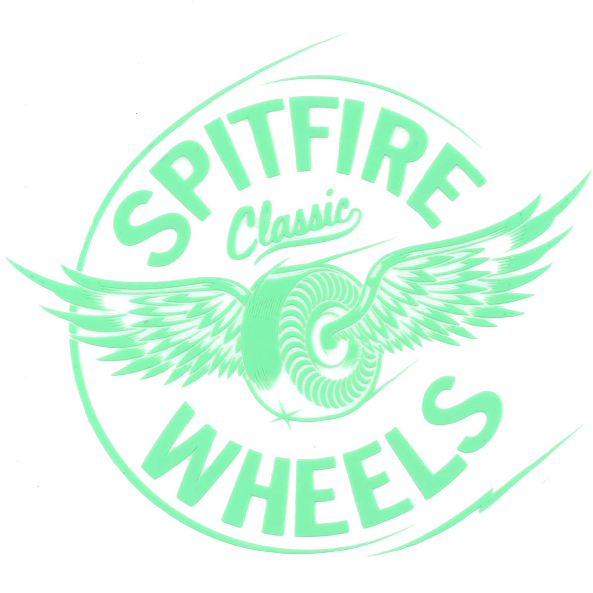 SPITFIRE FLAME Logo Skate Sticker 2 X 3" great for skateboards helmets decal 