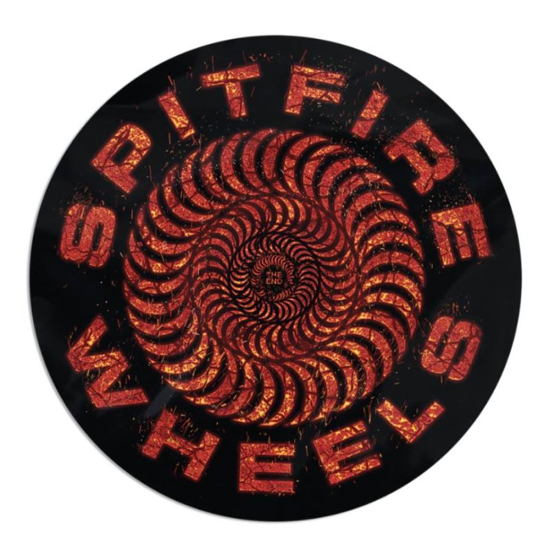 Spitfire Capsule Classic Swirl Embers Sticker Canada Online Sales Vancouver Pickup