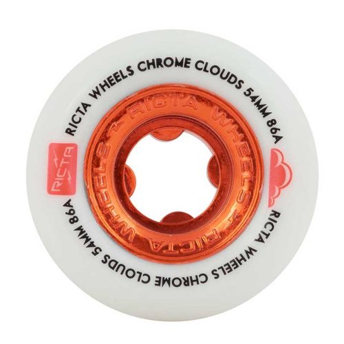 RICTA WHEELS CHROME CLOUDS RED 86A 54mm Canada Online Sales Vancouver Pickup