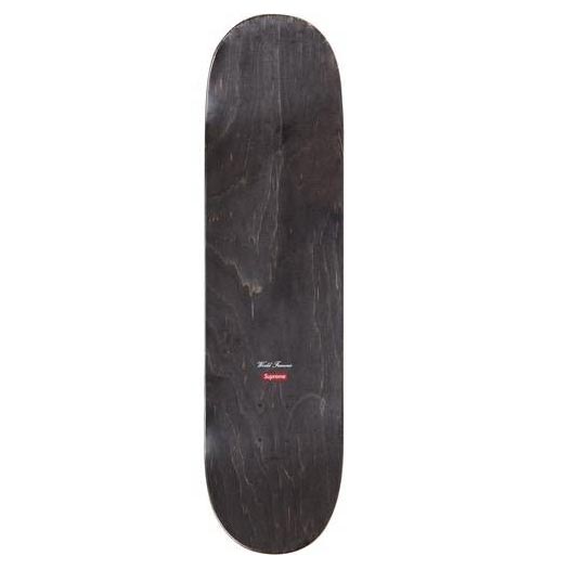 SOLD OUT Supreme Distorted Logo Skateboard Deck Black - CalStreets 