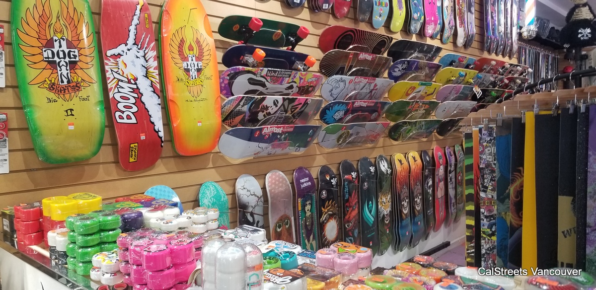 CalStreets Skateboard Shop Canada Online Sales Vancouver Pickup