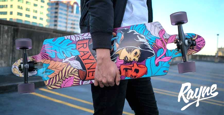 Details about   Rayne Longboard Complete Supreme 36 Drop Through 9.625" x 36" 