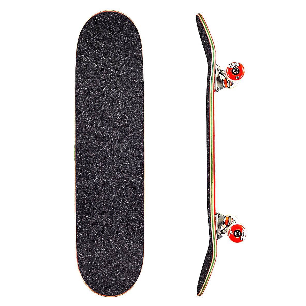 Details about   Baker Skateboard Deck Brand Logo Red/Black 8.47" Raw trucks Assembled 