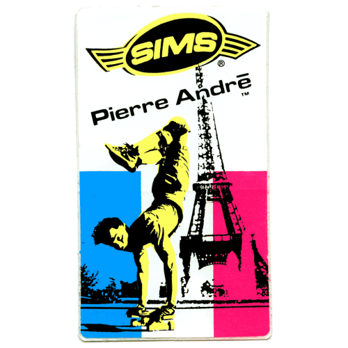 Sims Pierre Andre Sticker Canada Pickup Vancouver