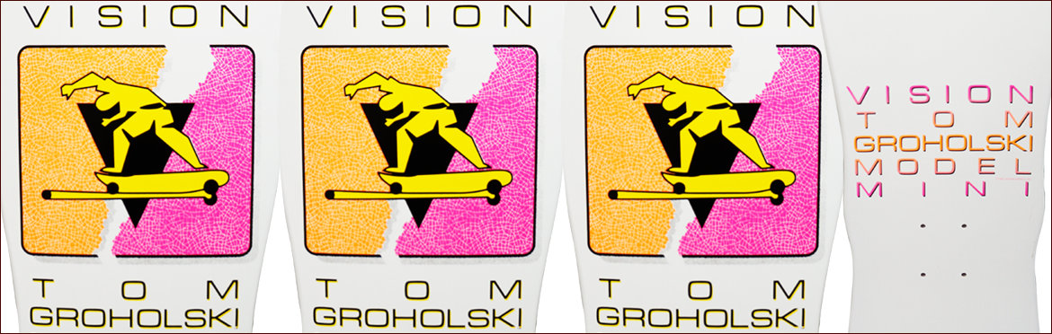 Tom Groholski New Old Stock Vision Sticker Canada pickup Vancouver