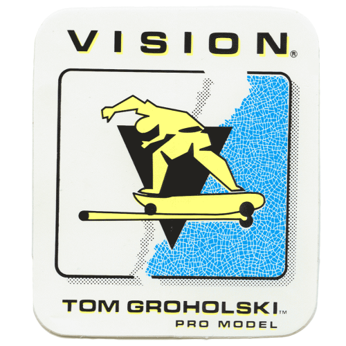 Tom Groholski New Old Stock Vision Sticker Canada pickup Vancouver