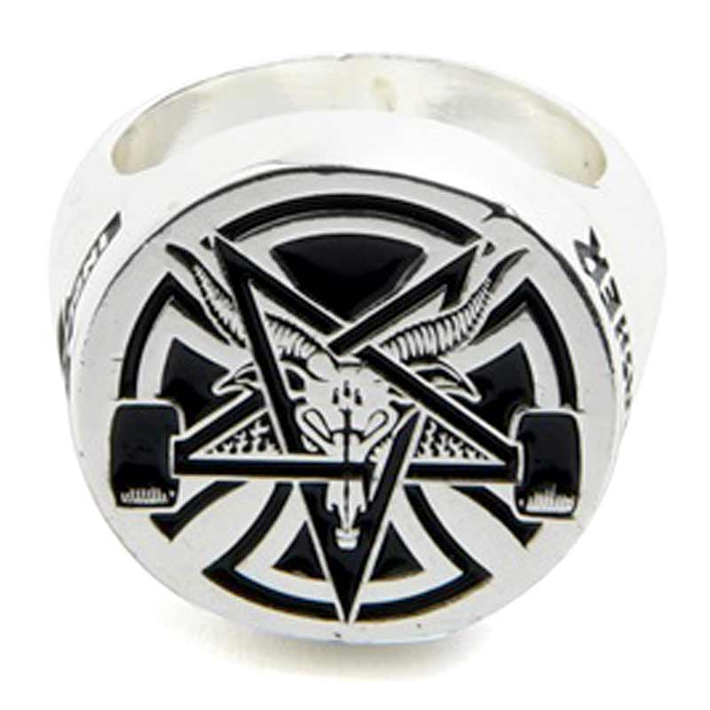 Independent X Thrasher Pentagram Ring Silver Canada Online Sales Vancouver Pickup