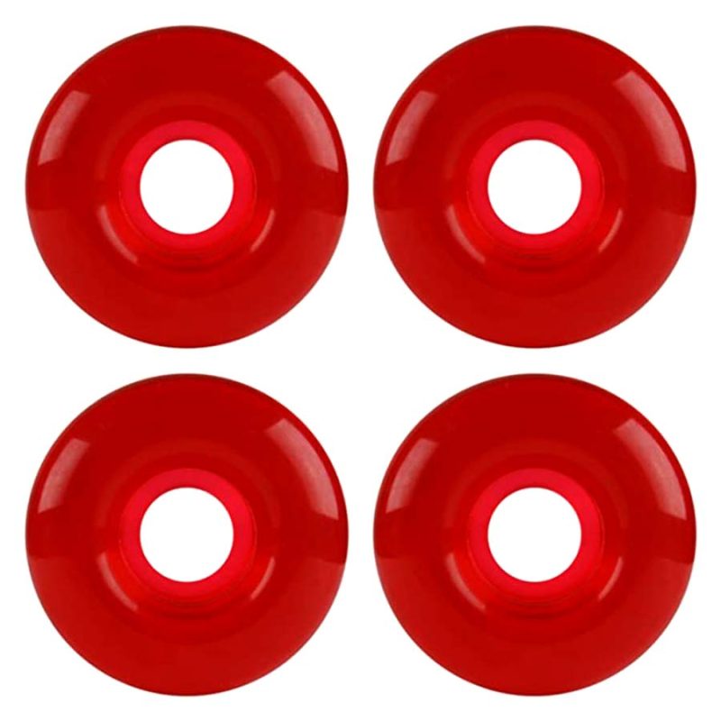 PRICE POINT Skateboard wheels 52mm 101a Clear Red Canada Online Sales Vancouver Pickup