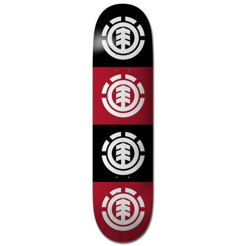 Element Quadrant deck 7.5 x 31.375 black red Skateboard Canada Pickup Vancouver