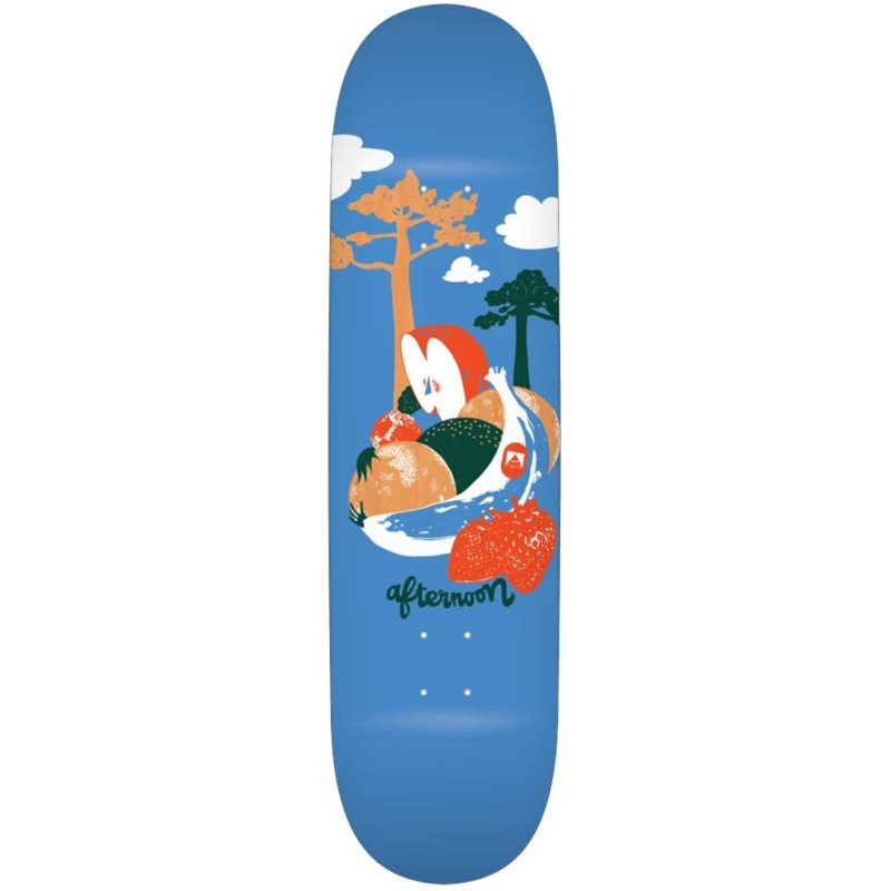 Afternoon Fruits of our Labour Blue Skateboard Deck Canada Online Sales Vancouver Pickup Warehouse Distributor