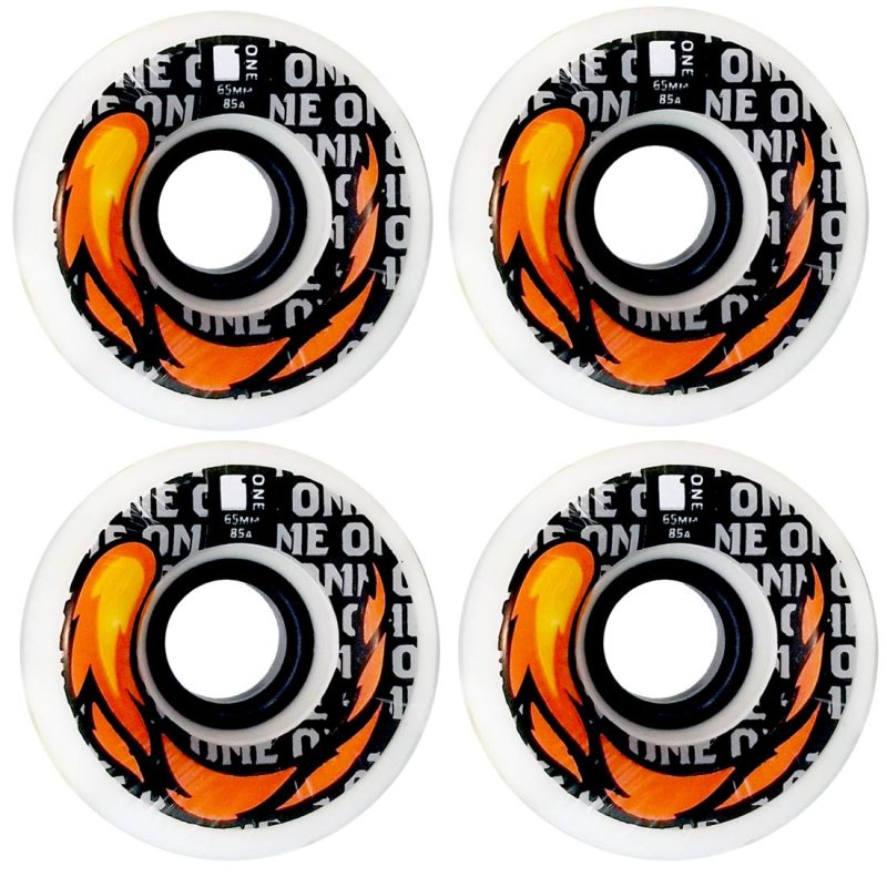 ONE WHEEL CO. FIERY SLIDES 65MM 85A WHITE CANADA ONLINE SALES VANCOUVER PICKUP