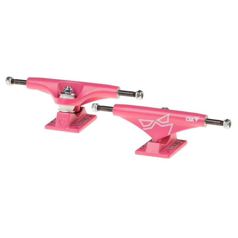 Theeve Trucks CSX White Pink 5.5 Skateboard Canada Pickup Vancouver