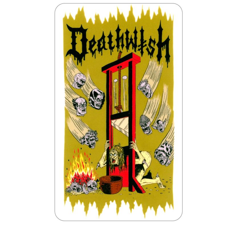 DEATHWISH WITCH TRIALS STICKER VANCOUVER CANADA LOCAL PICKUP
