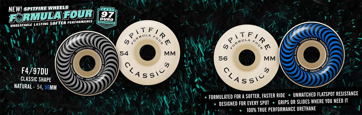 Spitfire Formula Four Classics 54mm 97a Silver - CalStreets 