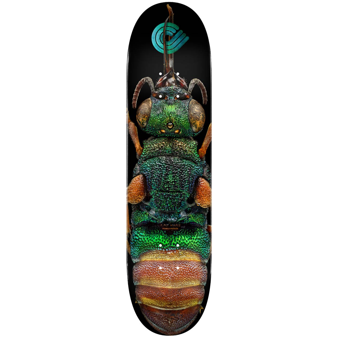 Powell-Peralta Skateboard Deck Biss Ruby Tailed Wasp 8.5 x 32.08