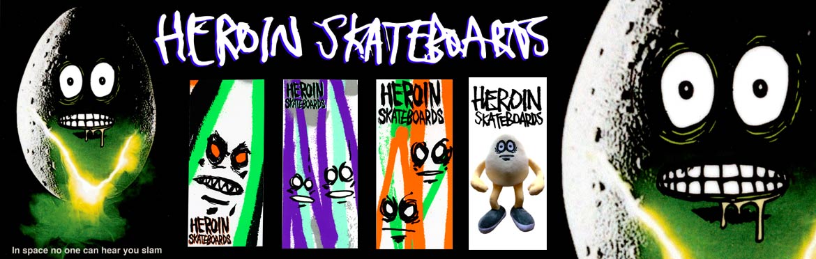 Heroin Skateboard Stickers Canada Pickup Vancouver