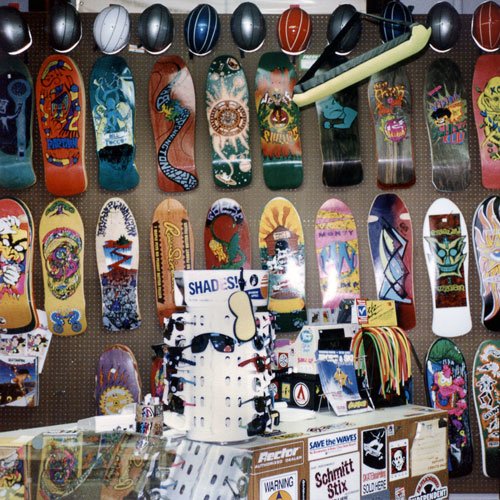 VISION Skateboards Hurricane Footwear Skateboards Gonz Gator Vintage STICKER x 4 