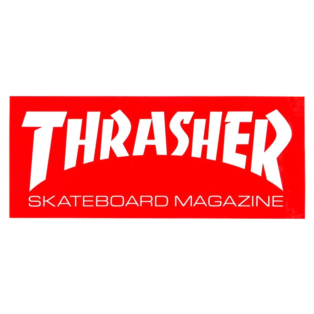 Thrasher Magazine Flame Fire Logo Sticker 10" Skateboard Decal 3 Color Choices 