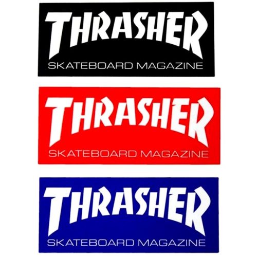Thrasher Mag Sticker Blue Canada Vancouver Pickup