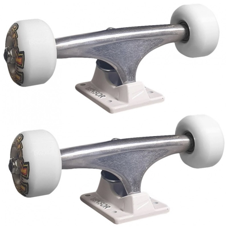 Blind OG Stretch 5.25 Silver Truck and White Wheel Combo Canada Online Sales Vancouver Pickup