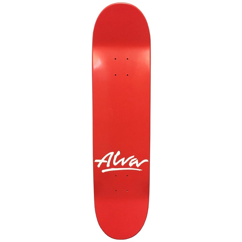 Alva Skates Scratch Pop 8.0 X 31.06 deck red Skateboard Canada Pickup Vancouver