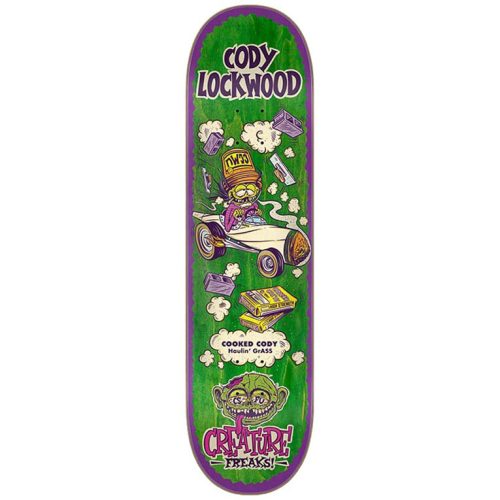 Creature Cody Lockwood Freaks Deck 8.25 x 32.04 Skateboard Canada Pickup Vancouver