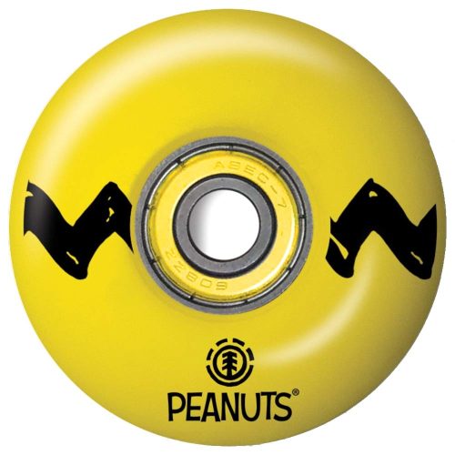 ELEMENT WHEELS PEANUTS CHARLIE 99A WITH BEARINGS 52mm Skateboard Canada Pickup Vancouver