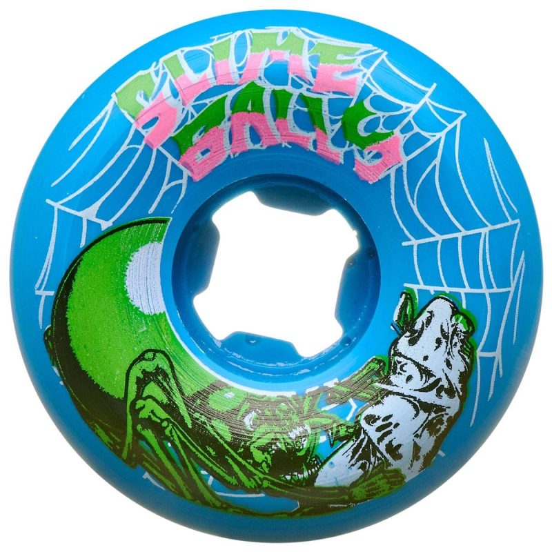 Santa Cruz Slime Balls Slime Web Speed Balls 56mm 99a Blue Skateboard Wheels Canada Pickup Vancouver