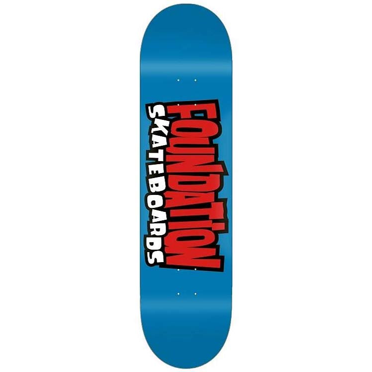 Foundation from the '90s deck 8.25 x 31.88 Blue Skateboard Canada Pickup Vancouver