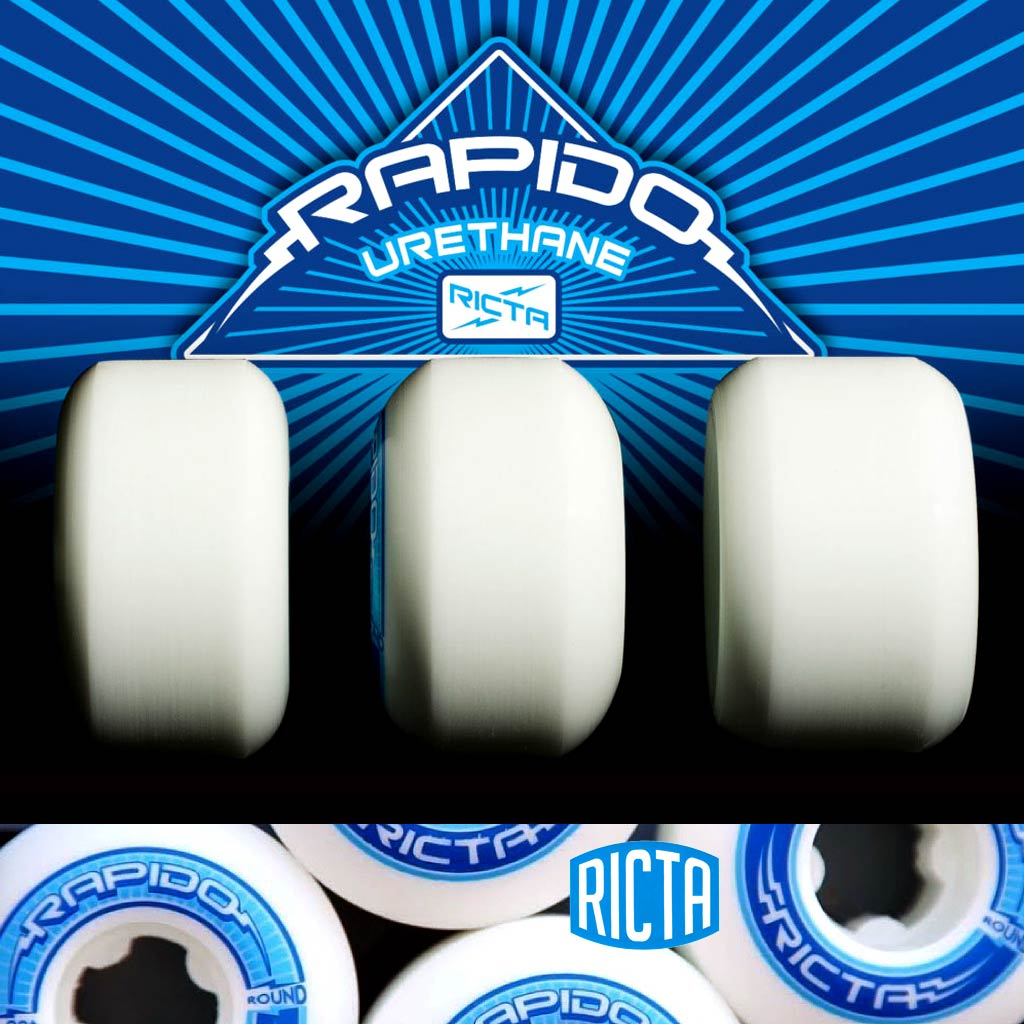 Arto Saari 54mm 99a Skateboard Wheels Speedrings RICTA 